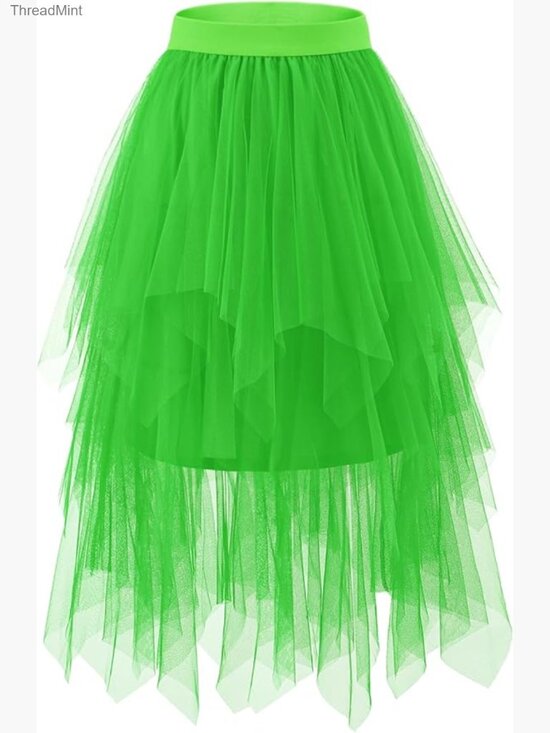 Dresses & Skirts - Fluffy Layered Tulle Tutu Skirt A-Line Midi
